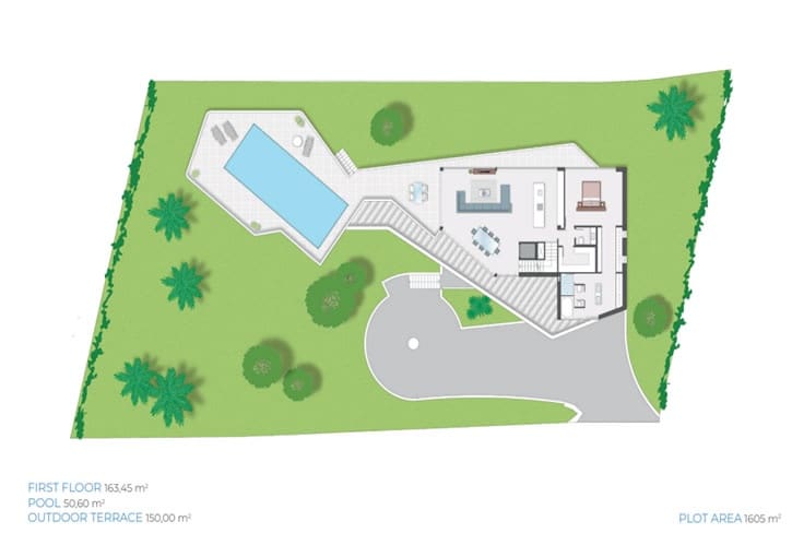 4 makuuhuone Huvila myytävänä paikassa Javea / Xabia mukana uima-altaan 
autotalli - 4 125 000 € (Ref: 9393333)