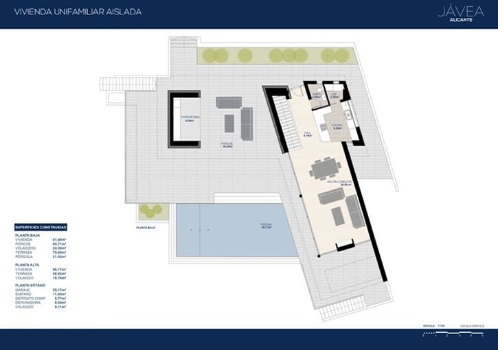 3 bedroom Villa for sale in Javea / Xabia with pool garage - € 1,620,000 (Ref: 9393337)