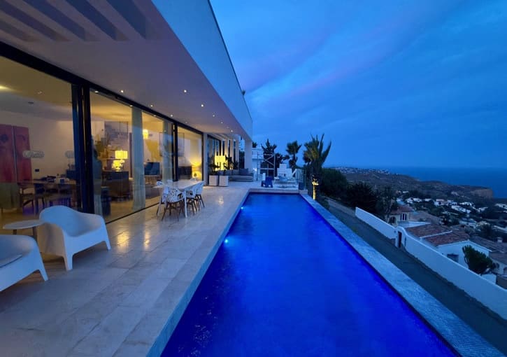 4 camera da letto Villa in vendita in Cumbre del Sol con piscina garage - 2.795.000 € (Rif: 9602693)