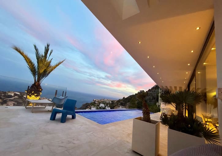 4 camera da letto Villa in vendita in Cumbre del Sol con piscina garage - 2.795.000 € (Rif: 9602693)