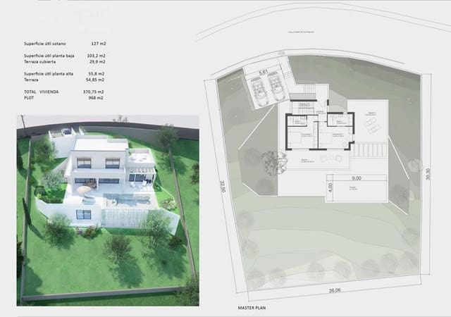 5 camera da letto Villa in vendita in Javea / Xàbia con piscina garage - 1.078.000 € (Rif: 9770945)
