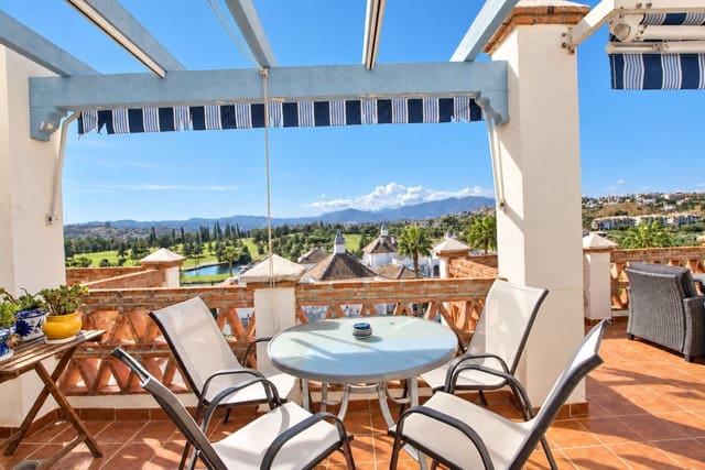 Ático de 2 habitaciones en Mijas Golf, Mijas en venta con garaje - 385.000 € (Ref: 10088420)