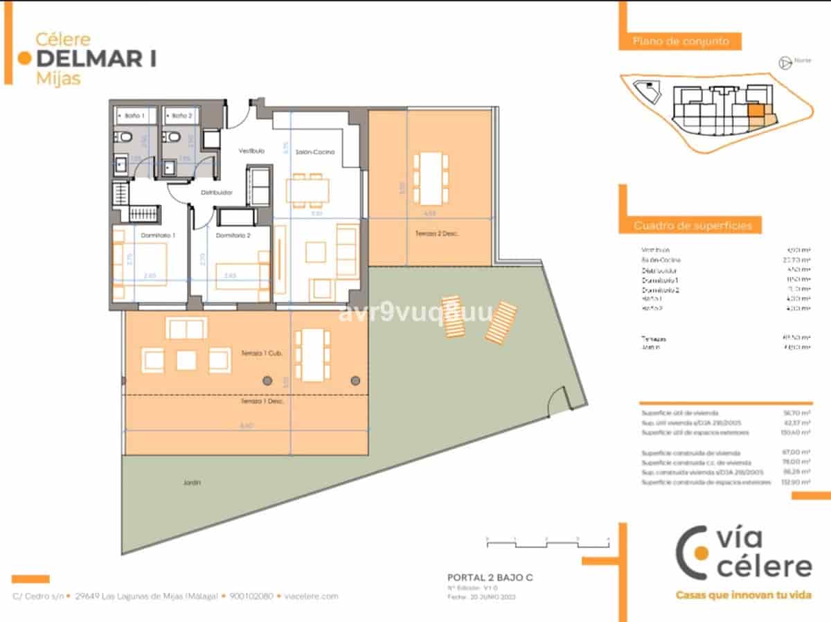 Apartamento de 2 habitaciones en El Faro en venta con piscina garaje - 390.000 € (Ref: 7732302)