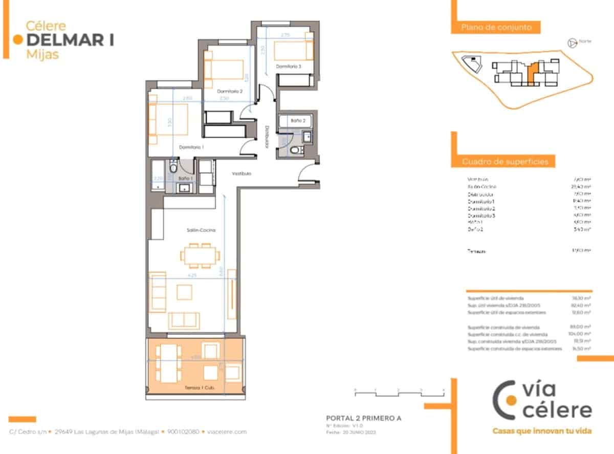 Apartamento de 2 habitaciones en El Faro en venta con piscina garaje - 390.000 € (Ref: 7732302)