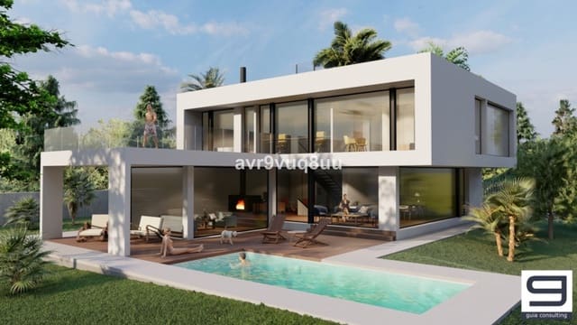 3 sypialnia Willa na sprzedaż w Elviria, Marbella z basenem garażem - 2 200 000 € (Ref: 8228566)