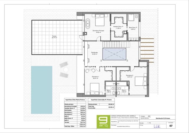 3 sypialnia Willa na sprzedaż w Elviria, Marbella z basenem garażem - 2 200 000 € (Ref: 8228566)