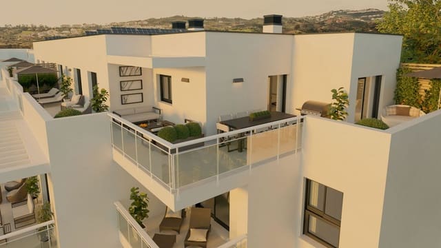 2 soveværelse Penthouse til salg i Mijas med swimmingpool - € 419.000 (Ref: 8758804)