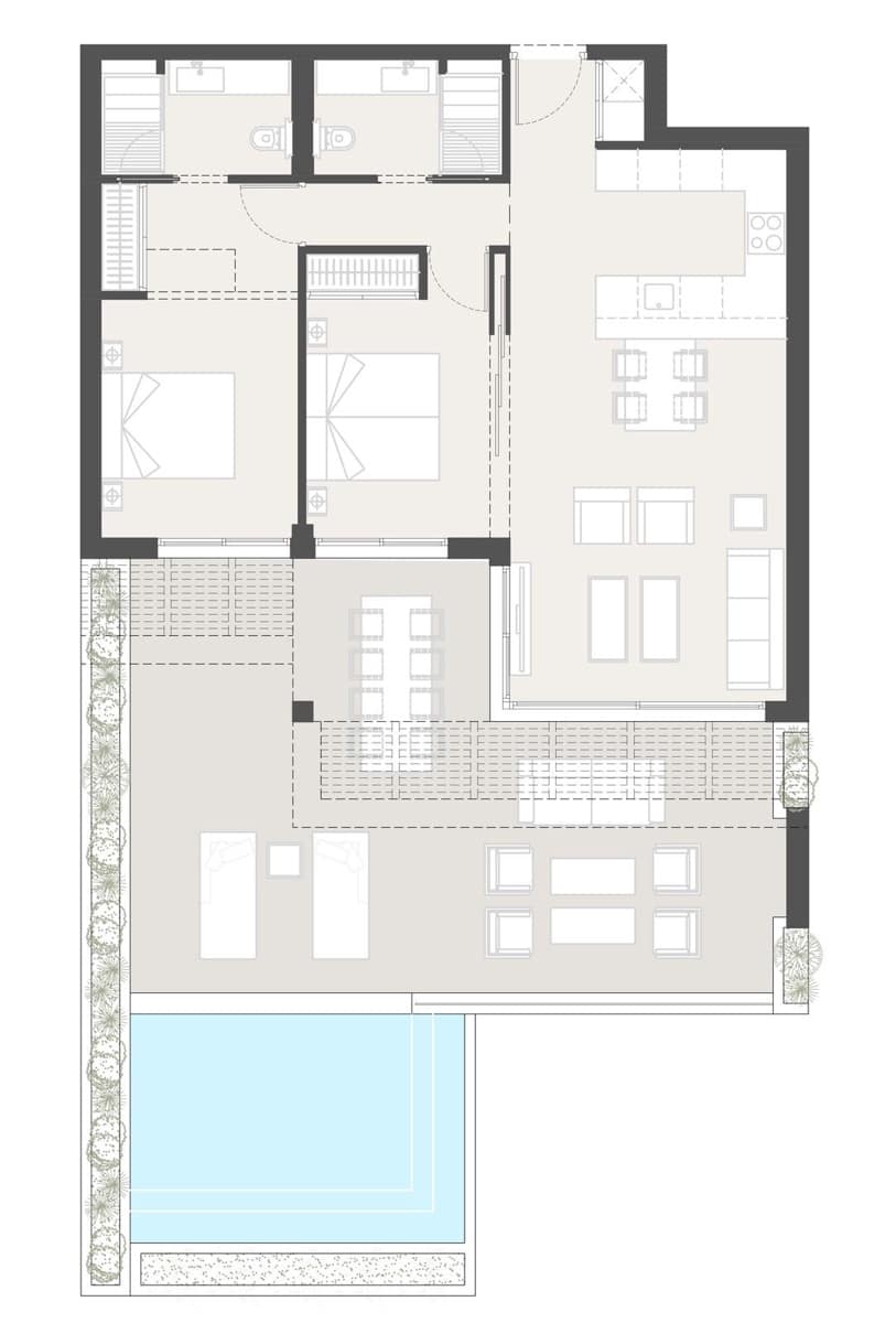 2 sypialnia Apartament na sprzedaż w La Cala de Mijas z basenem garażem - 815 000 € (Ref: 9231849)