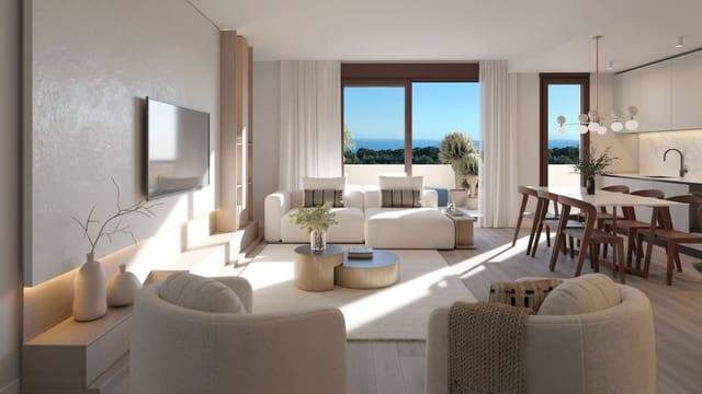 2 chambre Appartement à vendre à El Chaparral, Mijas avec piscine - 378 000 € (Ref: 9867867)