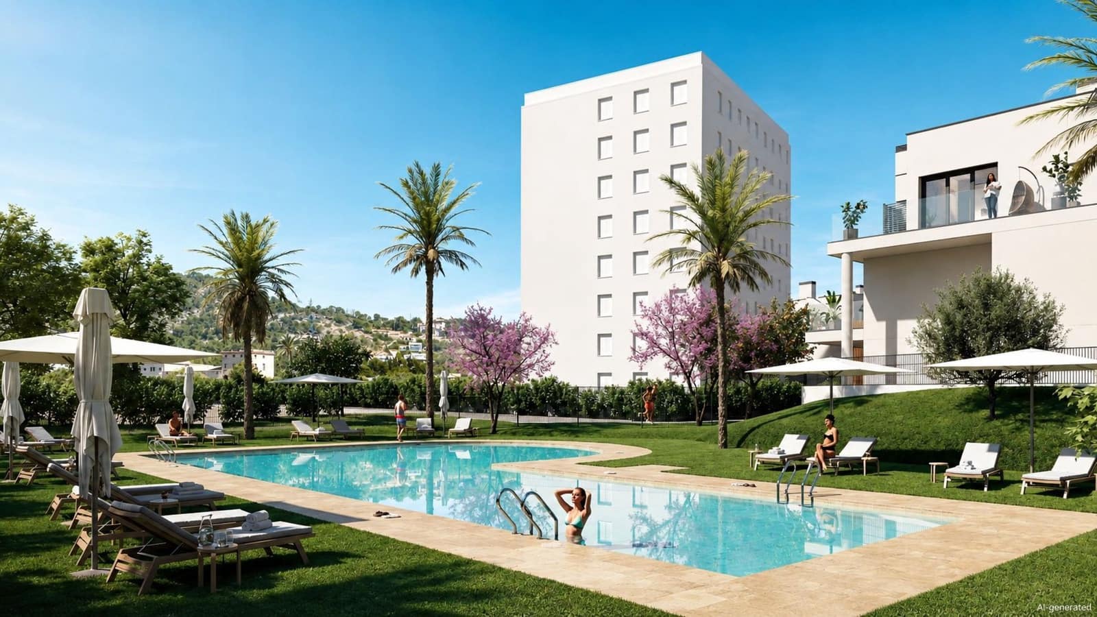 3 Zimmer Apartment zu verkaufen in Palma de Mallorca mit Pool Garage - 692.000 € (Ref: 10165965)