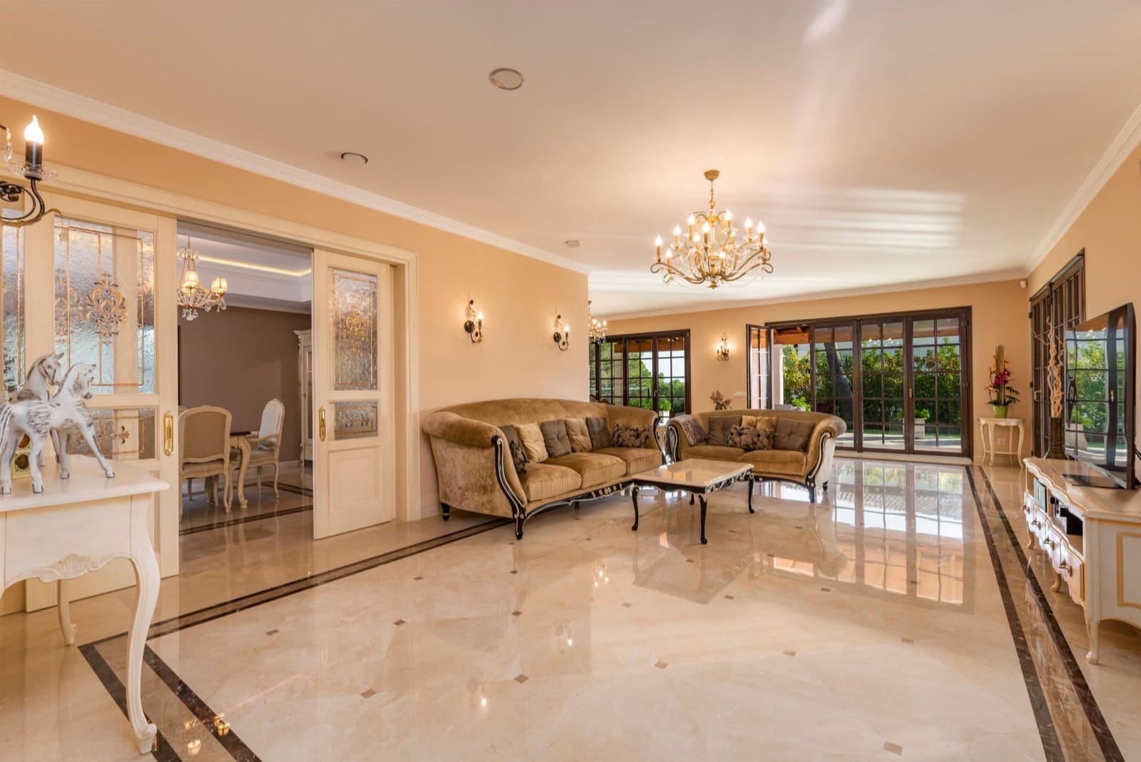 6 chambre Villa/Maison à vendre à Peguera / Paguera avec piscine - 4 700 000 € (Ref: 7786490)