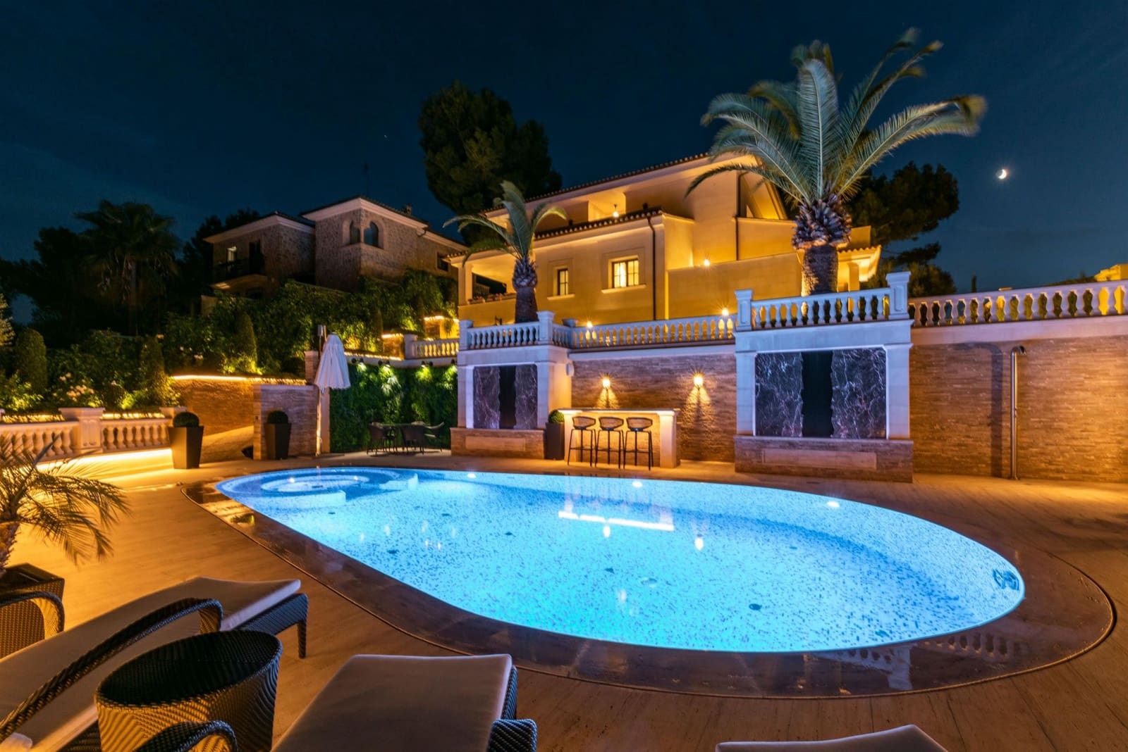 6 chambre Villa/Maison à vendre à Peguera / Paguera avec piscine - 4 700 000 € (Ref: 7786490)