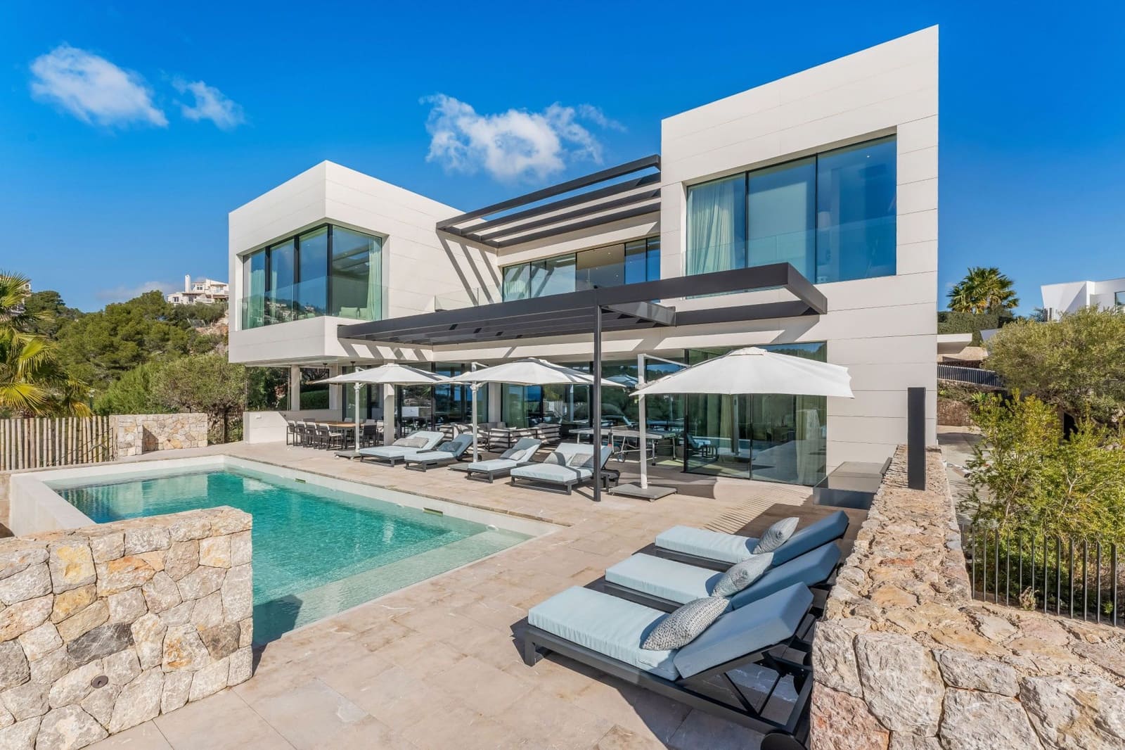 8 quarto Moradia para venda em Puerto de Andratx com piscina - 17 950 000 € (Ref: 8878684)