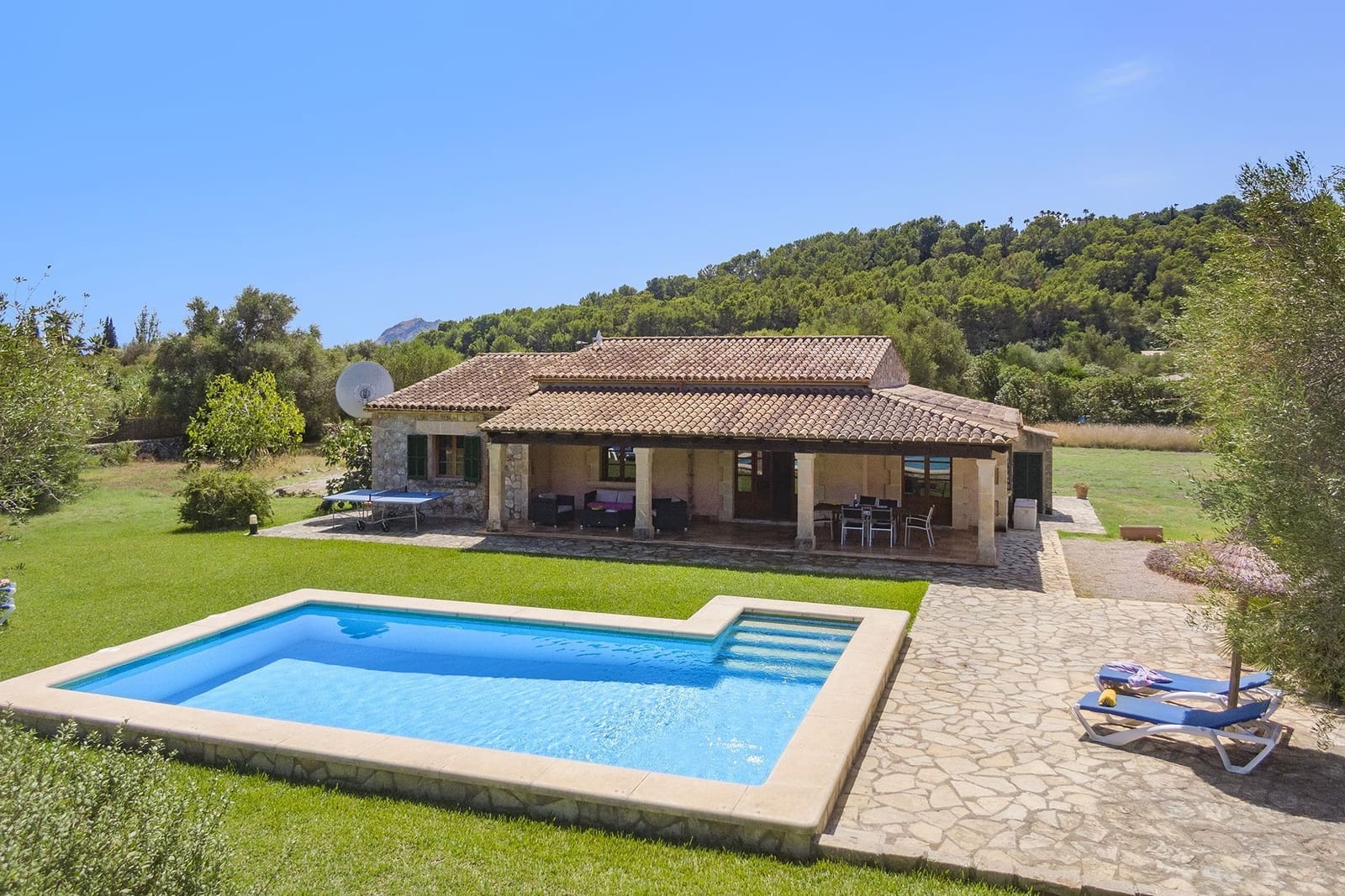 3 chambre Finca/Maison de Campagne à vendre à Pollensa / Pollenca avec piscine - 1 595 000 € (Ref: 8971086)