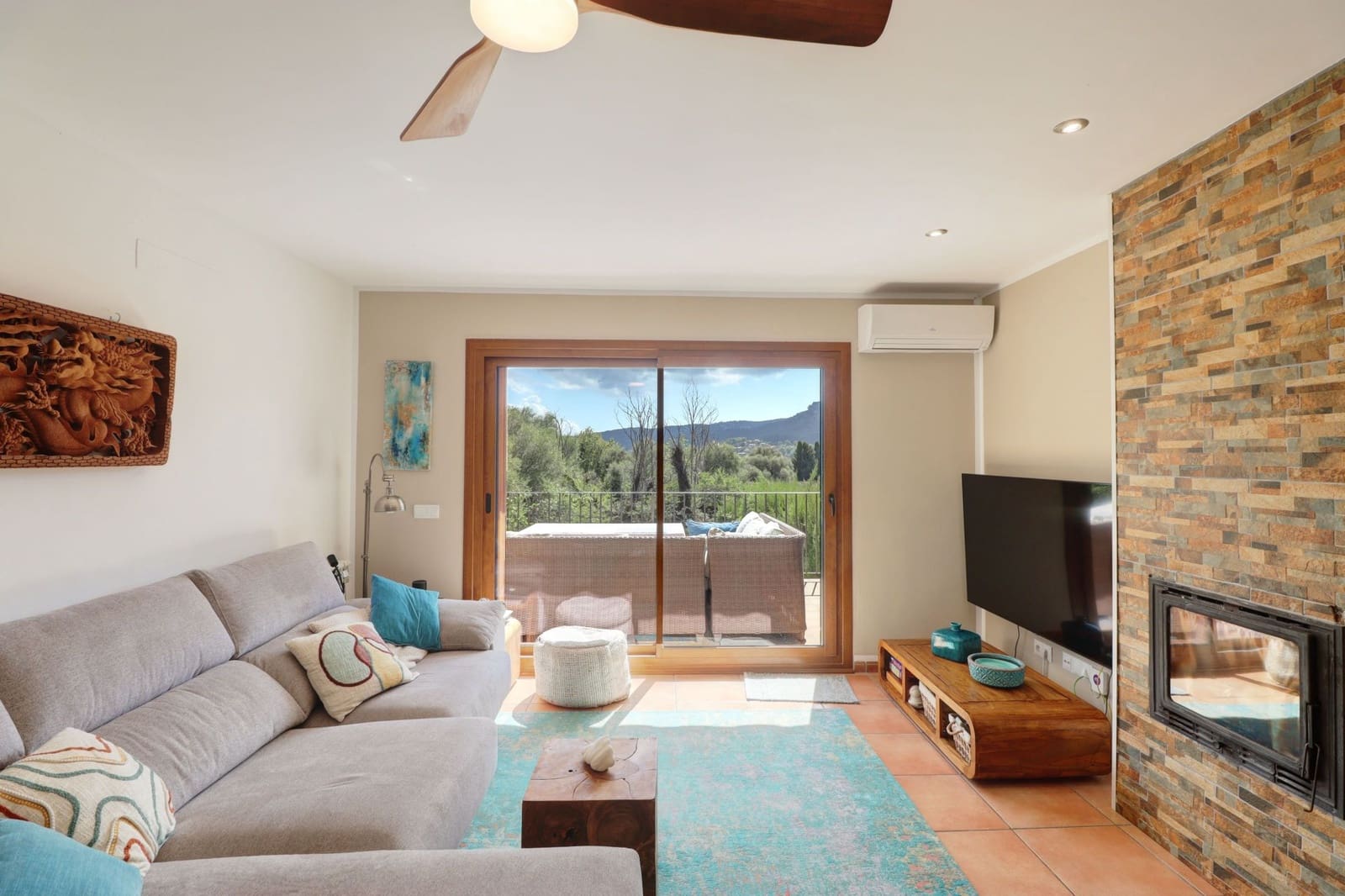 5 soveværelse Byhus til salg i Puigpunyent med swimmingpool - € 895.000 (Ref: 9232095)