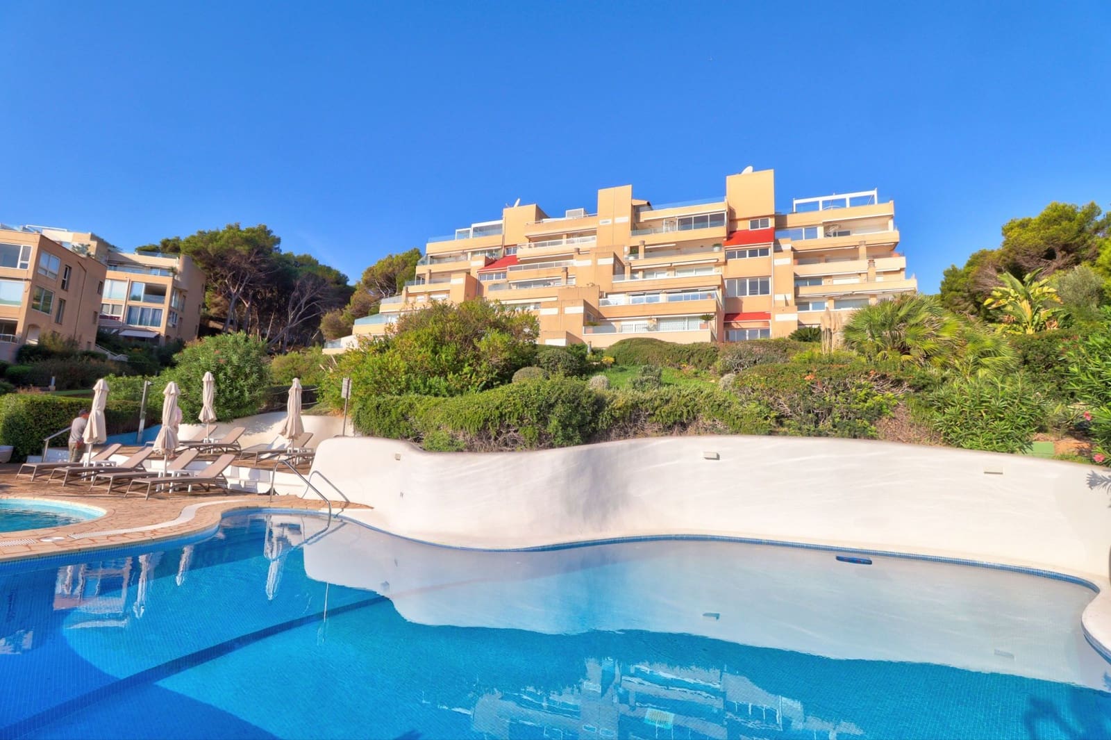 2 soveværelse Lejlighed til salg i Cala Vinyes / Cala Vinyas / Cala Vinas med swimmingpool - € 870.000 (Ref: 9337349)
