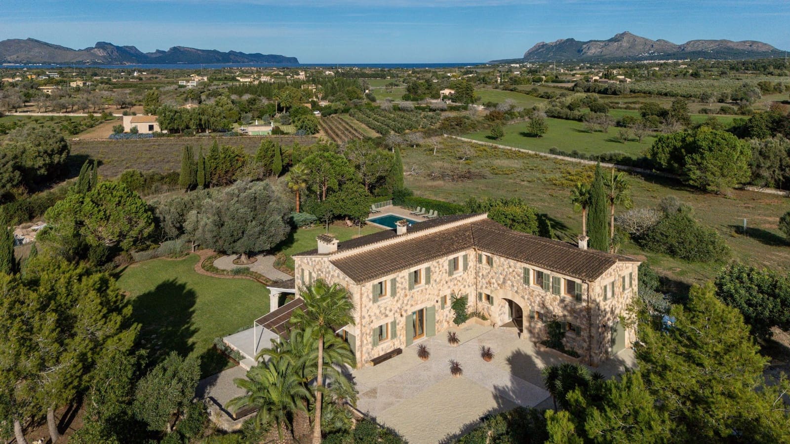 5 sovrum Finca/Hus på landet till salu i Pollensa / Pollenca med pool - 4 500 000 € (Ref: 9355358)