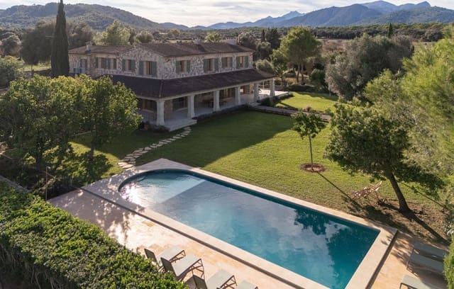 5 sovrum Finca/Hus på landet till salu i Pollensa / Pollença med pool - 4 500 000 € (Ref: 9355358)