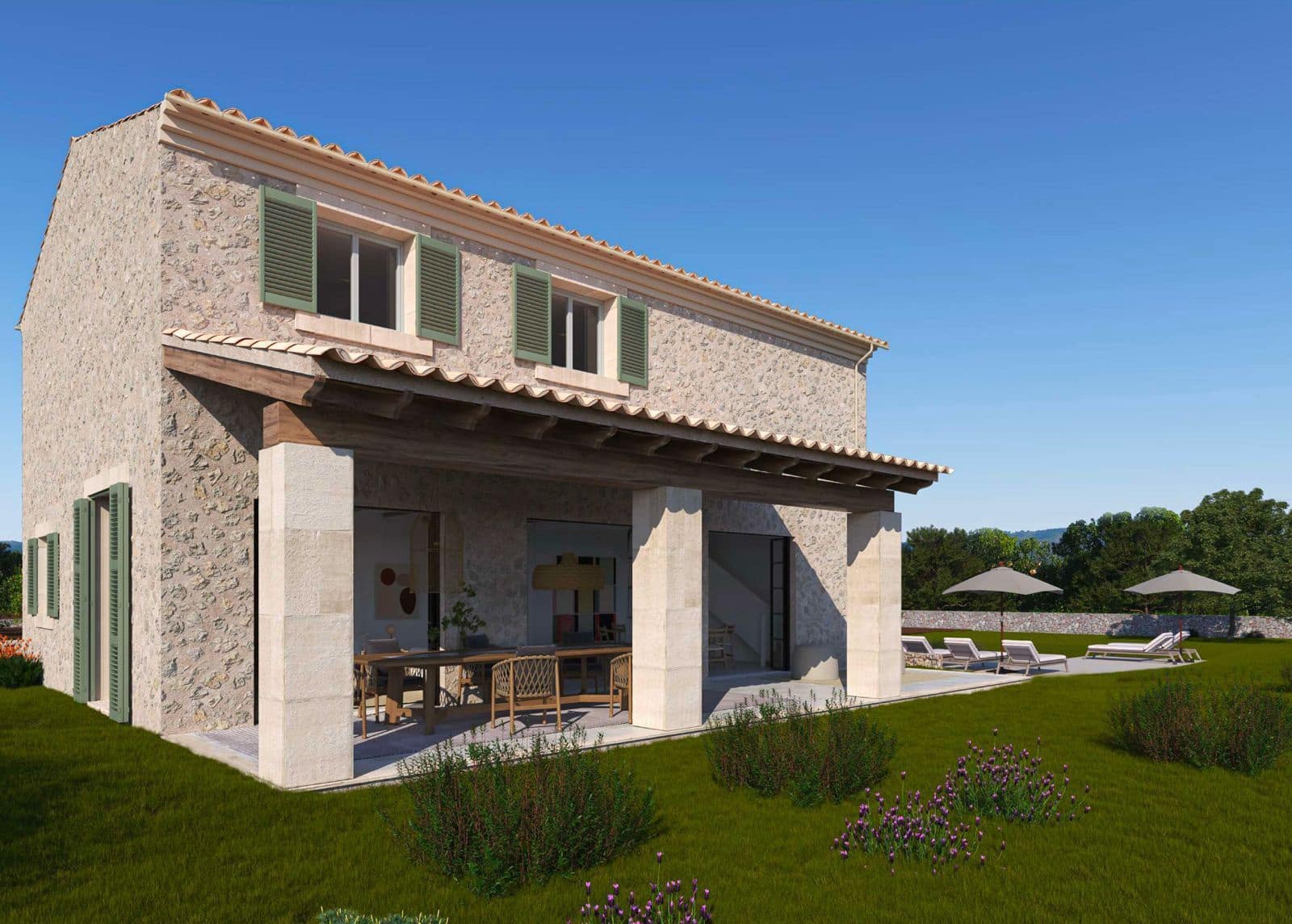 4 chambre Finca/Maison de Campagne à vendre à Buger avec piscine - 690 000 € (Ref: 9382008)