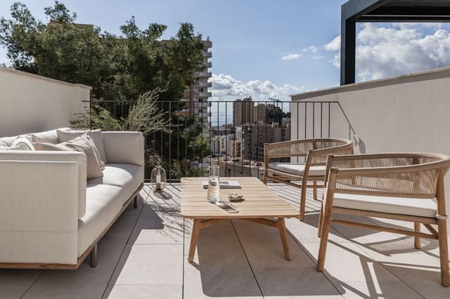 2 sovrum Takvåning till salu i Cala Mayor, Palma de Mallorca med pool - 1 995 000 € (Ref: 9590605)