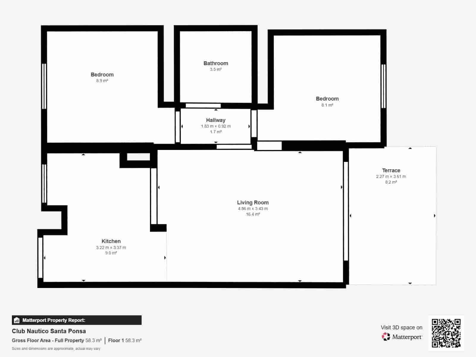 Ático de 2 habitaciones en Santa Ponsa en venta - 495.000 € (Ref: 9737768)