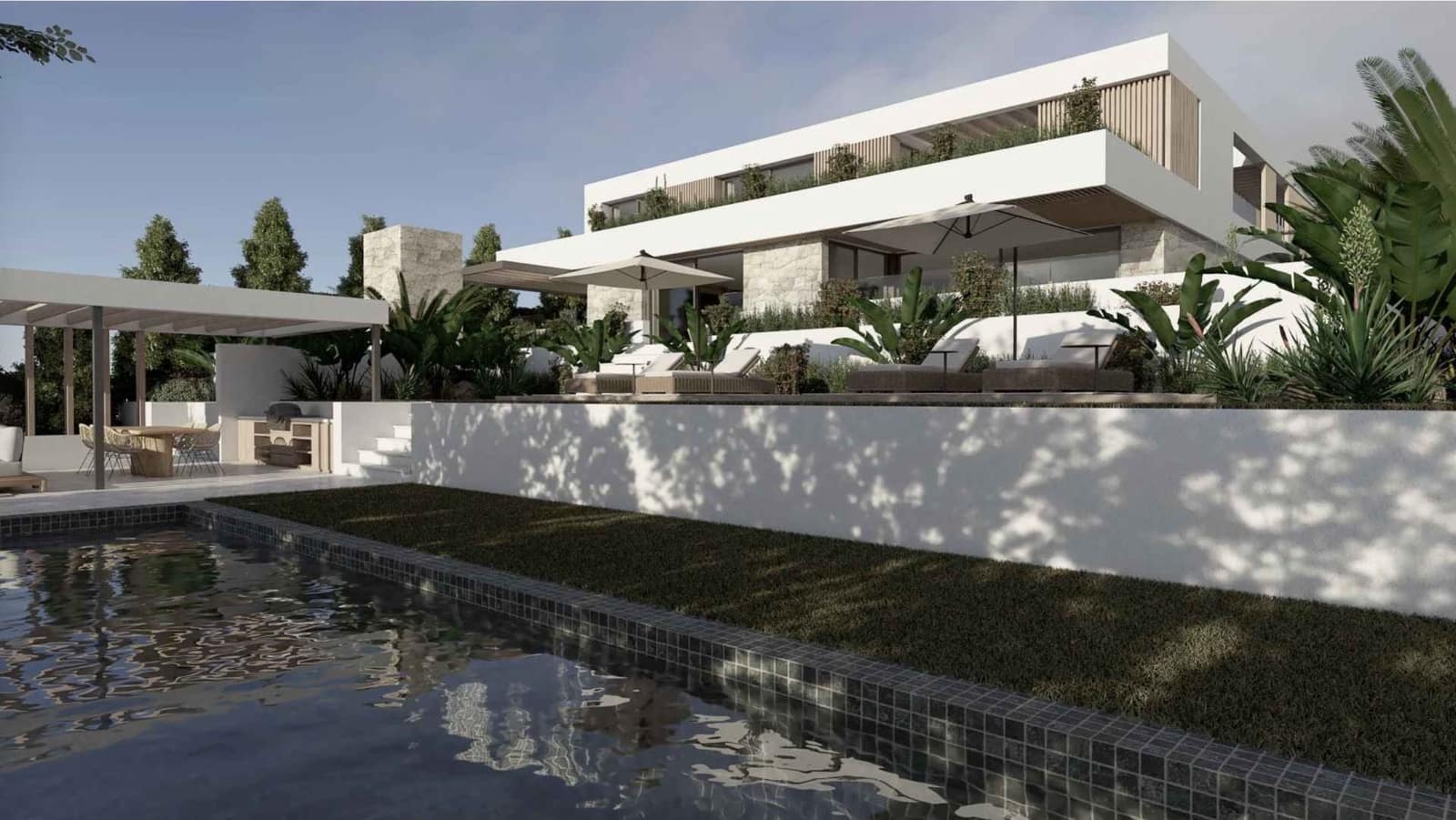 4 sypialnia Willa na sprzedaż w Santa Ponsa z basenem garażem - 2 950 000 € (Ref: 9974265)