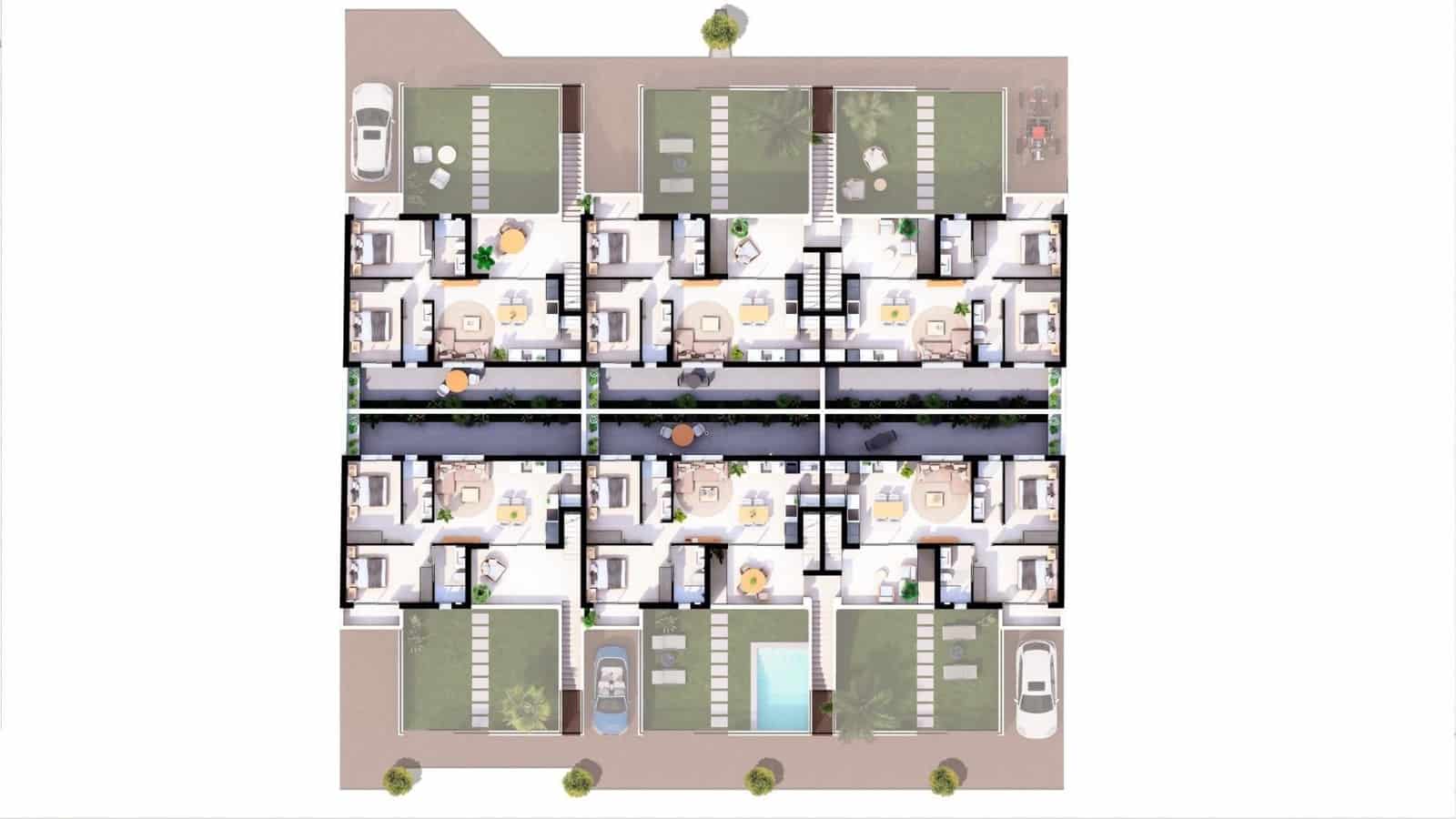 2 quarto Bungalow para venda em Lo Pagan com piscina garagem - 314 900 € (Ref: 9291025)