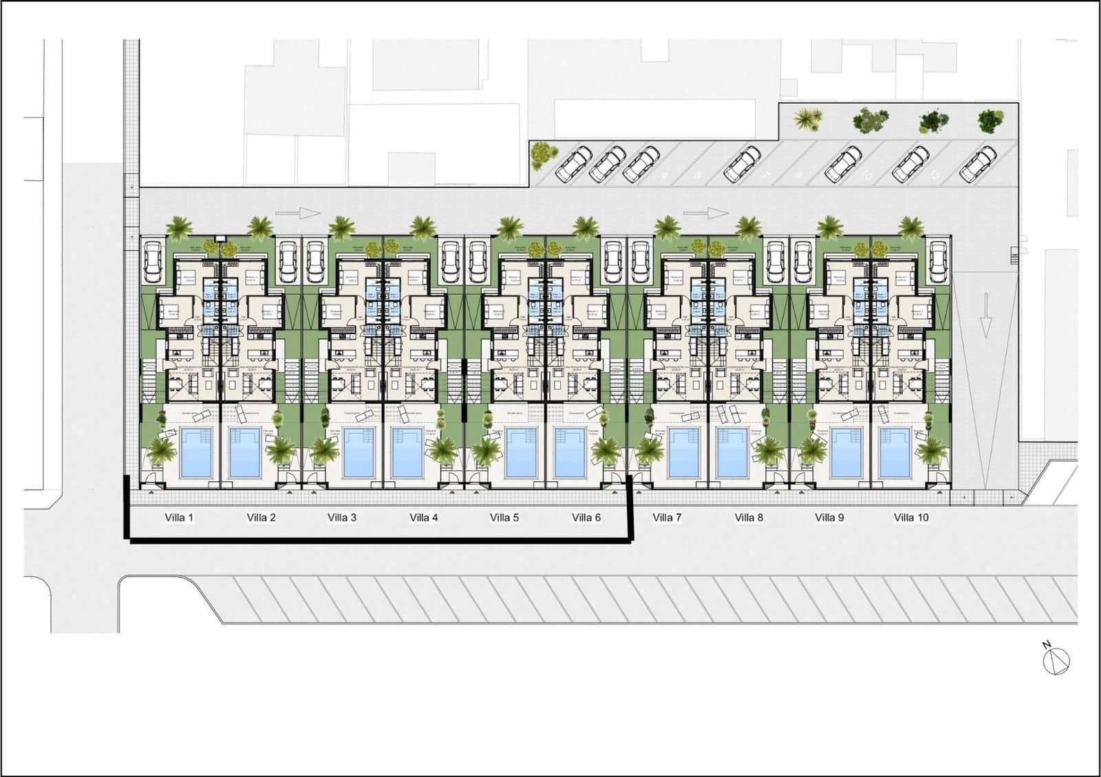 3 soveværelse Villa til salg i Los Nietos med swimmingpool garage - € 374.900 (Ref: 9291028)