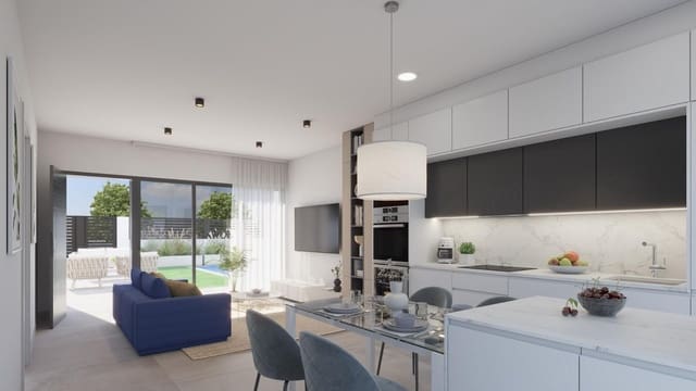 3 soveværelse Villa til salg i Los Narejos, Los Alcázares med swimmingpool garage - € 659.000 (Ref: 9291030)