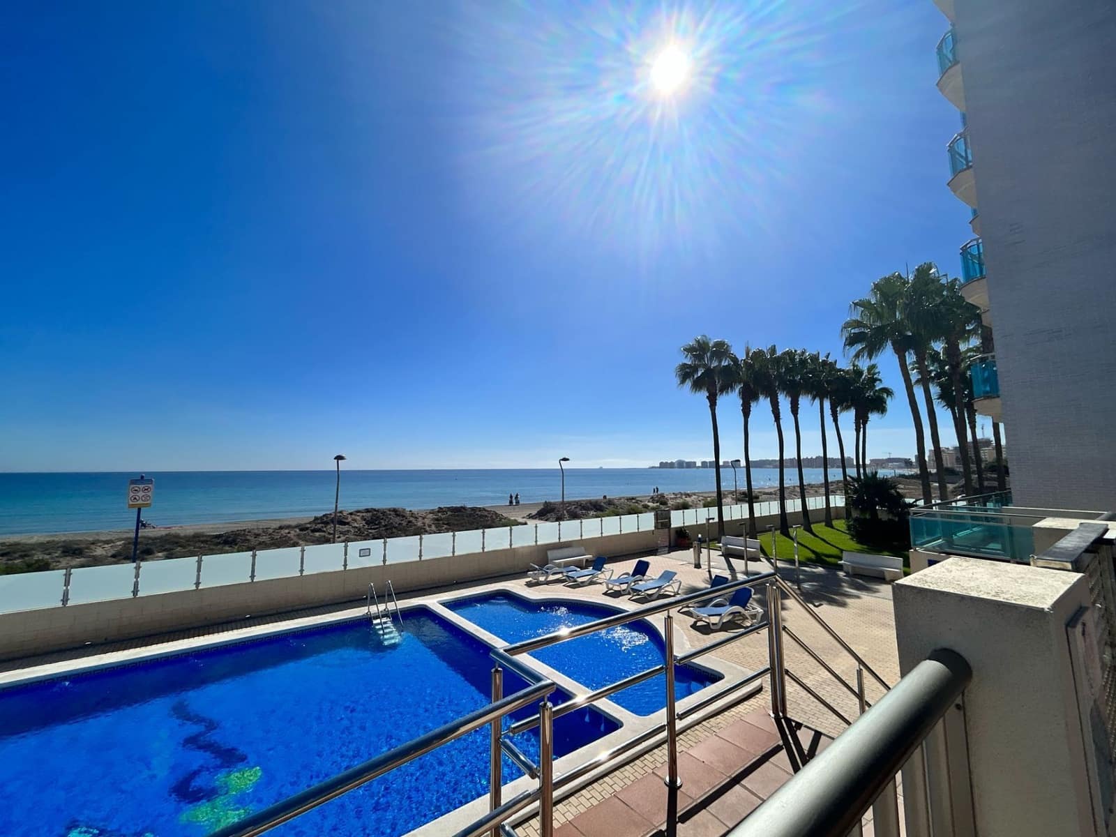 1 soveværelse Lejlighed til leje i Santiago de la Ribera med swimmingpool garage - € 1.200 (Ref: 9636488)