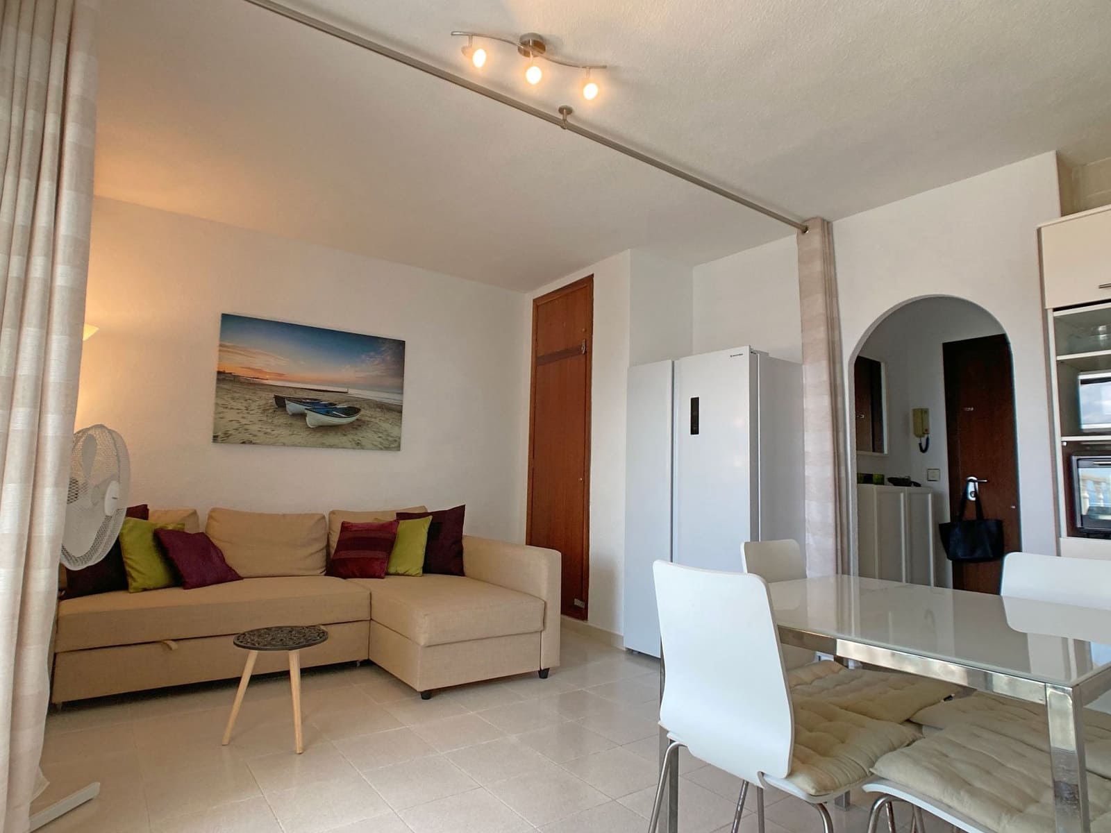 Apartamento de 1 habitación en La Manga del Mar Menor en alquiler con piscina - 600 € (Ref: 9658371)