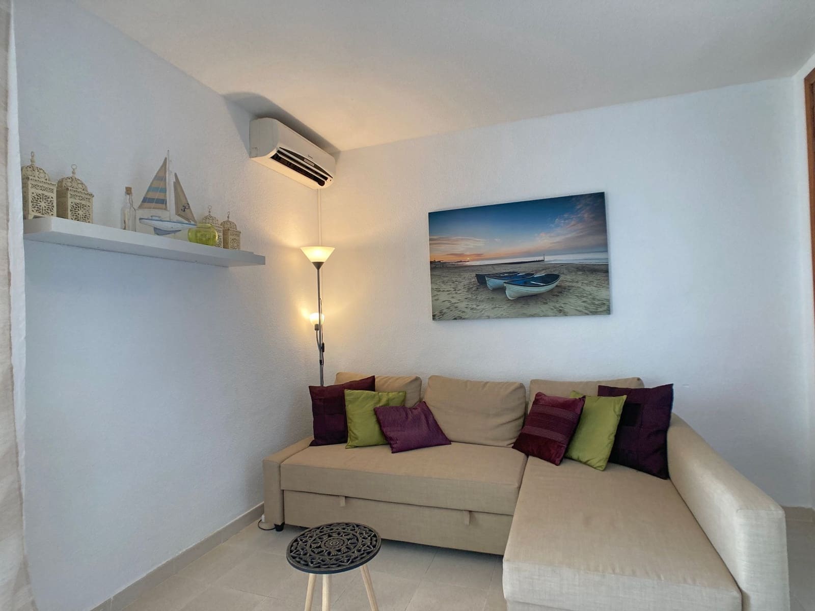 Apartamento de 1 habitación en La Manga del Mar Menor en alquiler con piscina - 600 € (Ref: 9658371)