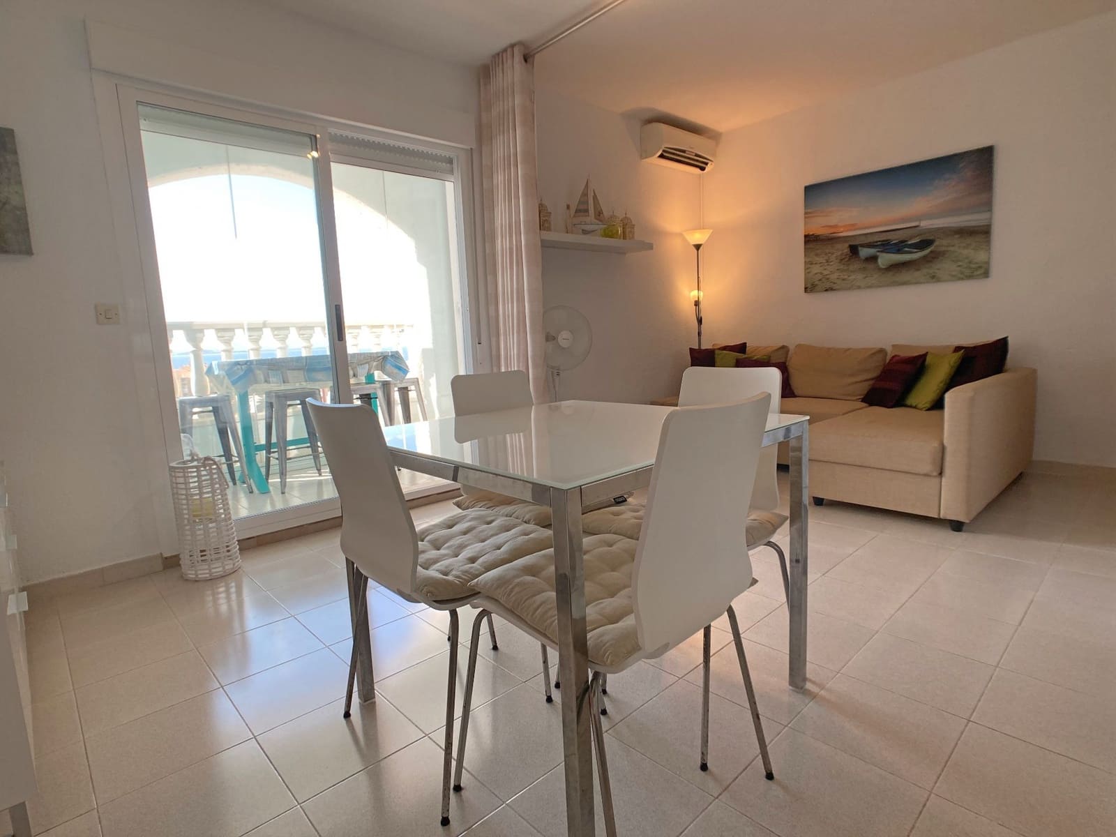 Apartamento de 1 habitación en La Manga del Mar Menor en alquiler con piscina - 600 € (Ref: 9658371)
