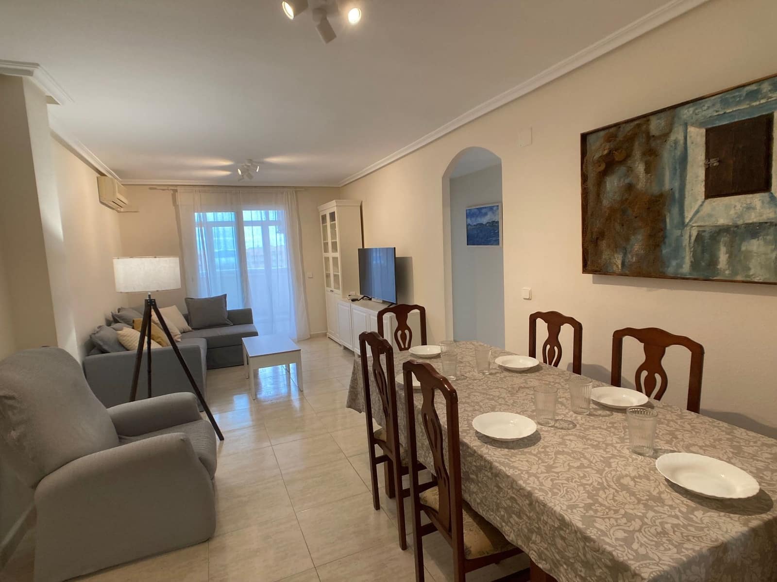 3 quarto Apartamento para arrendar em La Manga del Mar Menor com garagem - 2 000 € (Ref: 9744052)