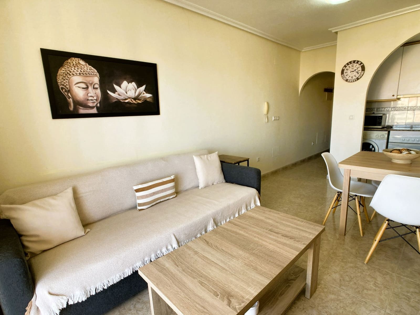 1 quarto Apartamento para venda em La Manga del Mar Menor com piscina - 135 000 € (Ref: 9813681)