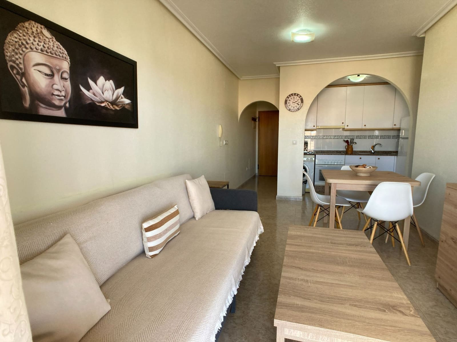 1 quarto Apartamento para venda em La Manga del Mar Menor com piscina - 135 000 € (Ref: 9813681)