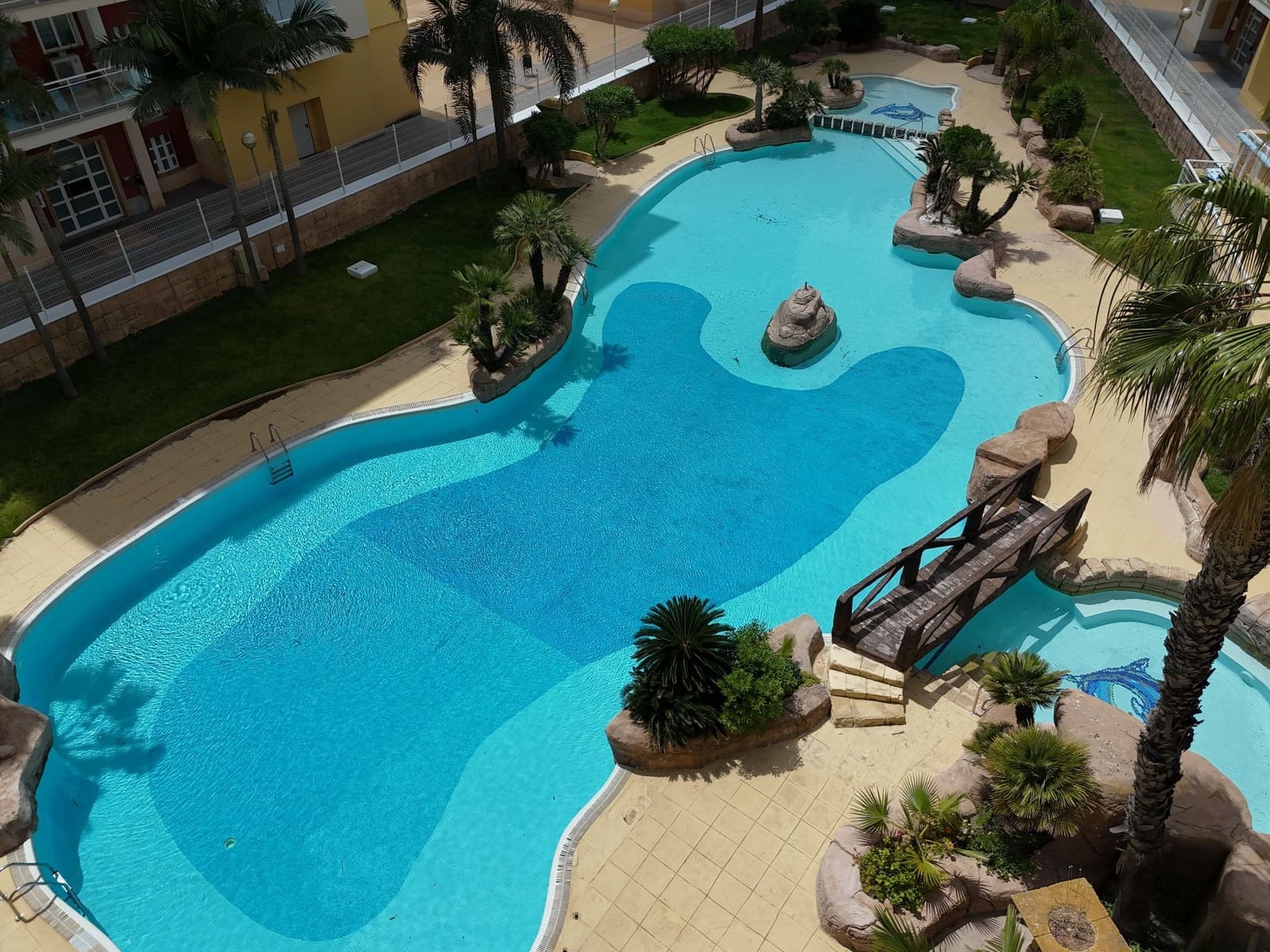 1 quarto Apartamento para venda em La Manga del Mar Menor com piscina - 135 000 € (Ref: 9813681)