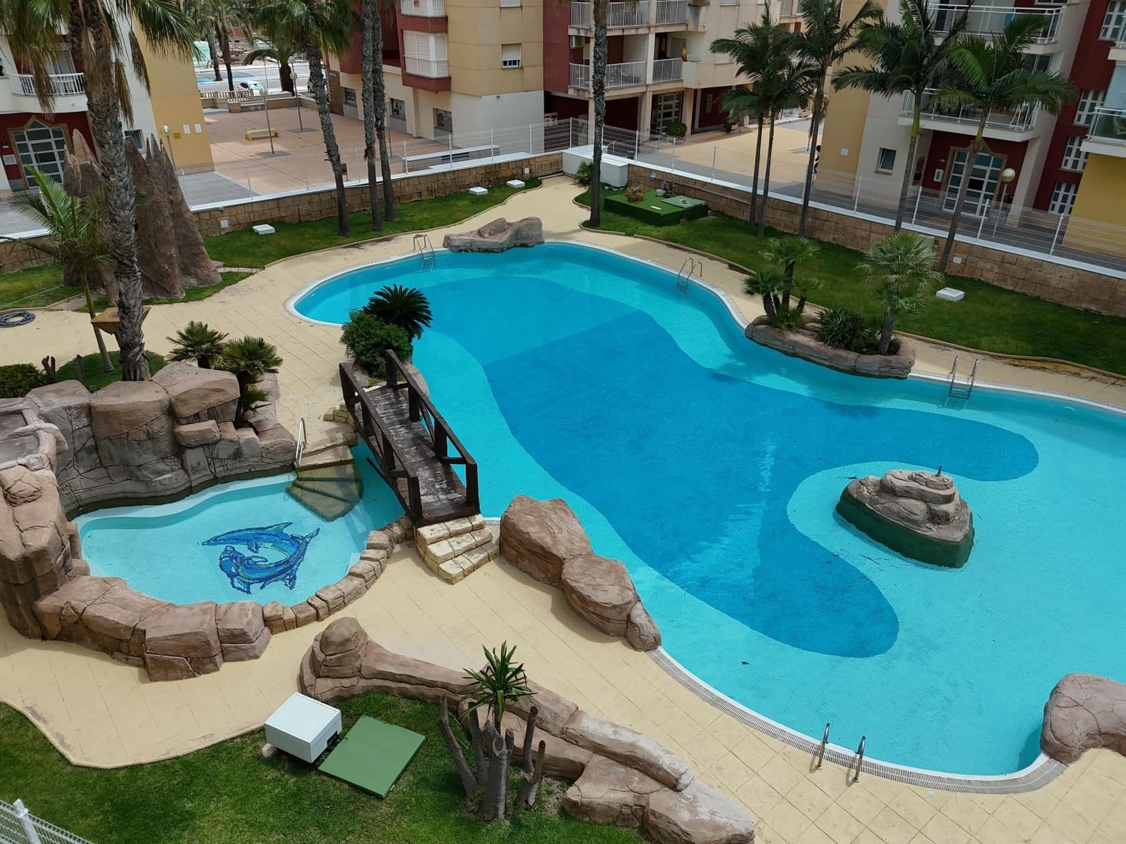 1 quarto Apartamento para venda em La Manga del Mar Menor com piscina - 135 000 € (Ref: 9813681)