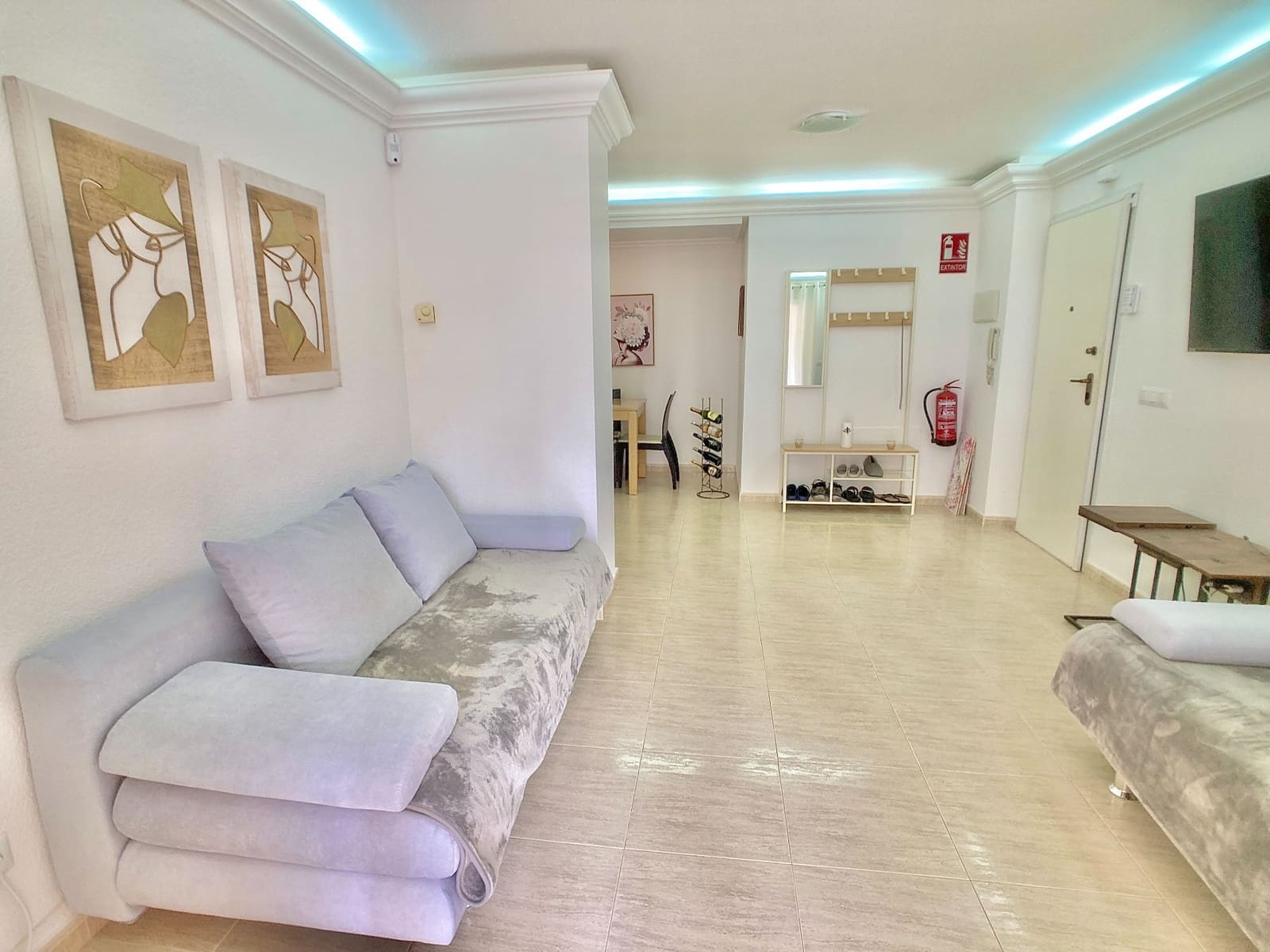 1 sovrum Lägenhet att hyra i La Manga del Mar Menor med pool - 1 200 € (Ref: 9877928)