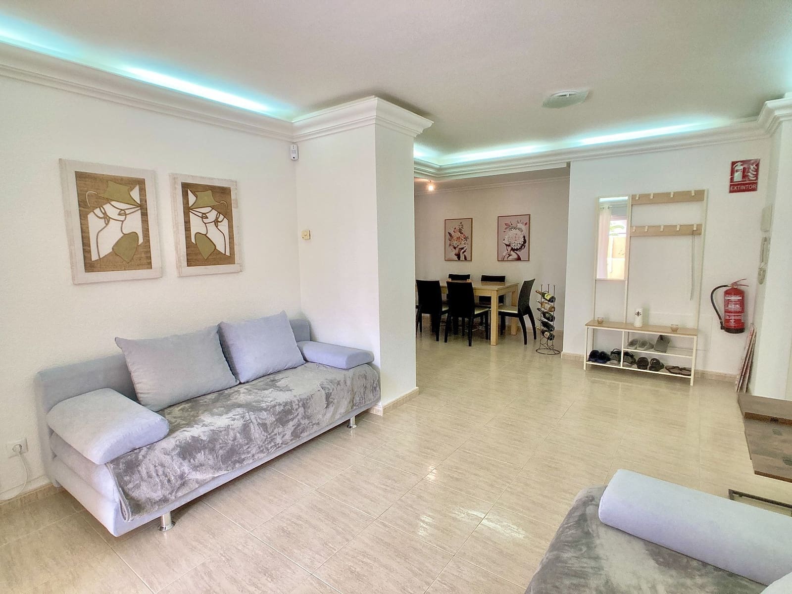 1 sovrum Lägenhet att hyra i La Manga del Mar Menor med pool - 1 200 € (Ref: 9877928)