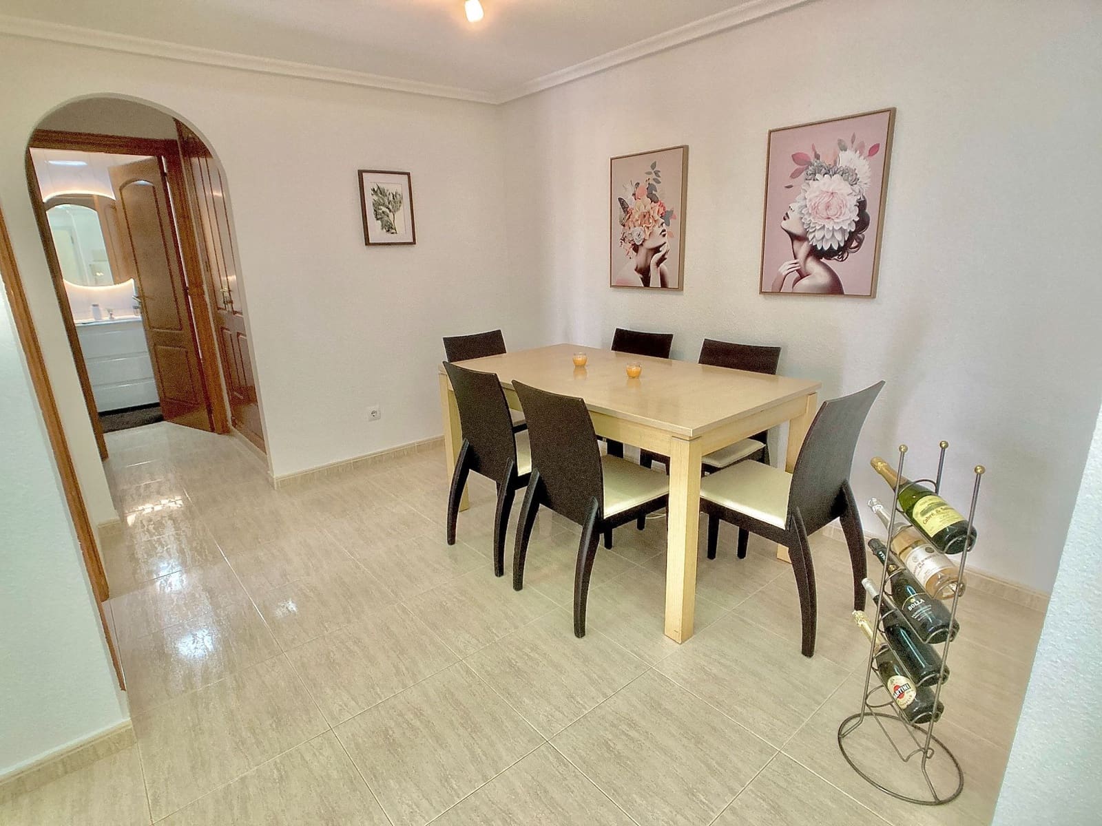 1 sovrum Lägenhet att hyra i La Manga del Mar Menor med pool - 1 200 € (Ref: 9877928)