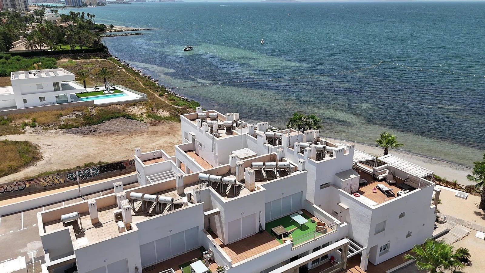 4 soveværelse Penthouse til salg i La Manga del Mar Menor med swimmingpool garage - € 425.000 (Ref: 9921703)