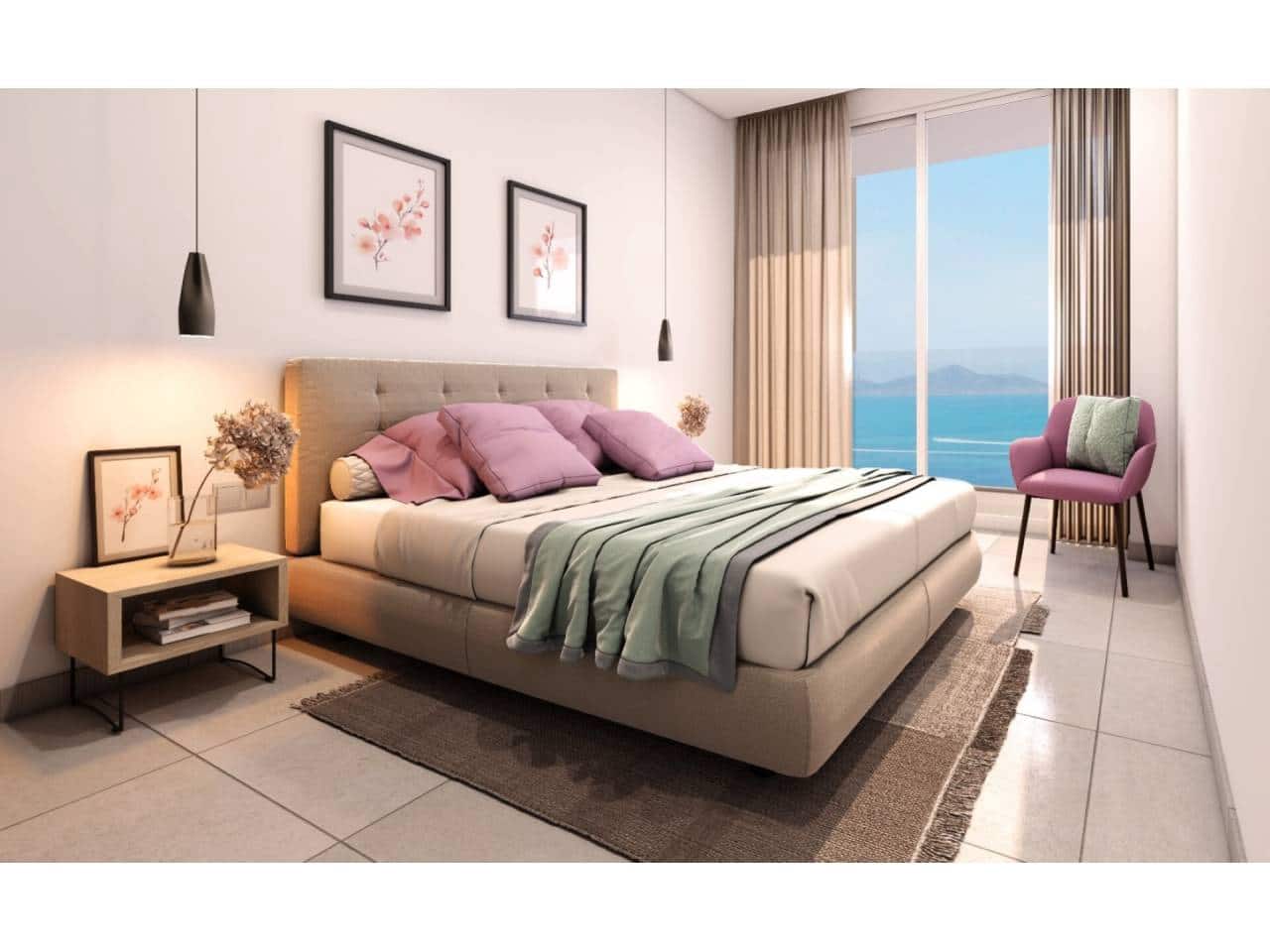 1 chambre Appartement à vendre à La Manga del Mar Menor avec piscine - 173 000 € (Ref: 8133653)