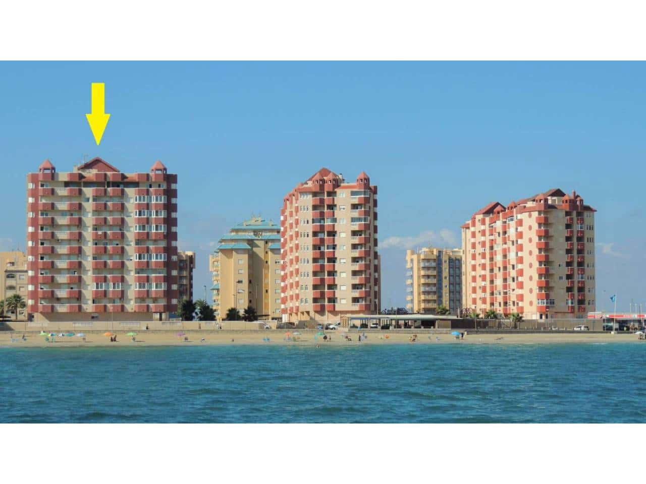 1 chambre Appartement à vendre à La Manga del Mar Menor avec piscine - 142 000 € (Ref: 9382422)