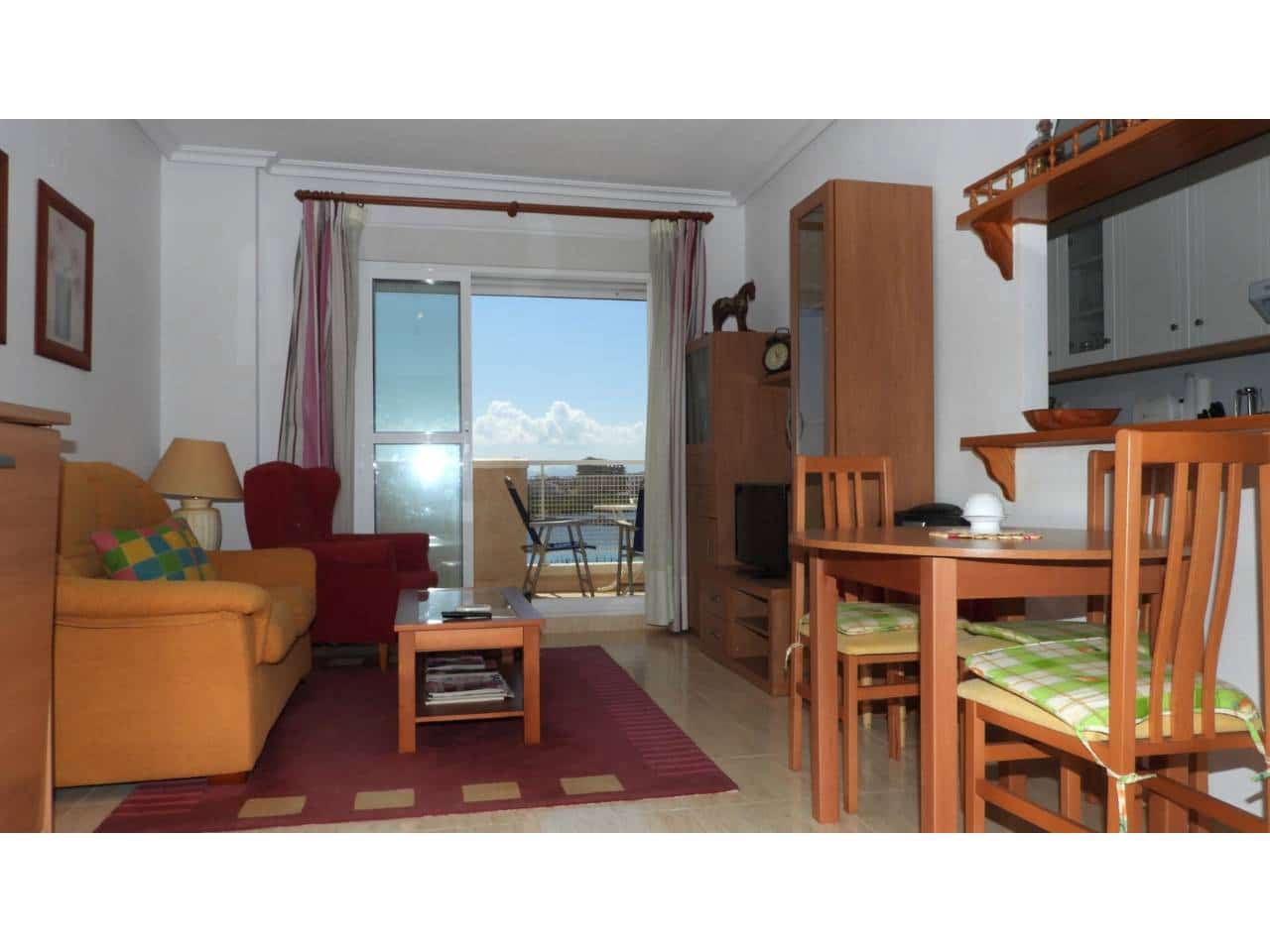 Piso de 1 habitación en La Manga del Mar Menor en venta con piscina garaje - 175.000 € (Ref: 9721022)