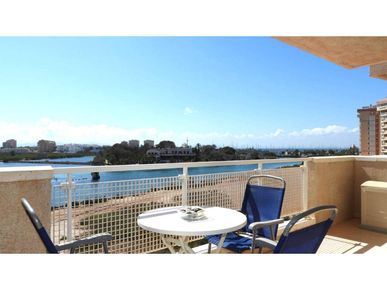 Piso de 1 habitación en La Manga del Mar Menor en venta con piscina garaje - 175.000 € (Ref: 9721022)