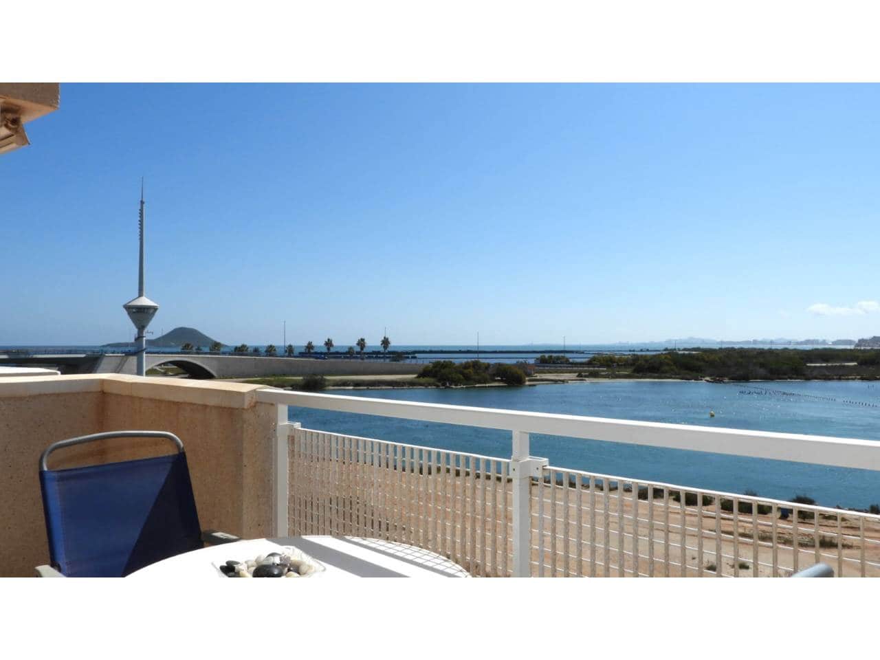 Piso de 1 habitación en La Manga del Mar Menor en venta con piscina garaje - 175.000 € (Ref: 9721022)