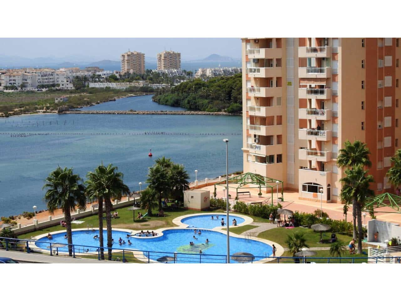 Piso de 1 habitación en La Manga del Mar Menor en venta con piscina garaje - 175.000 € (Ref: 9721022)