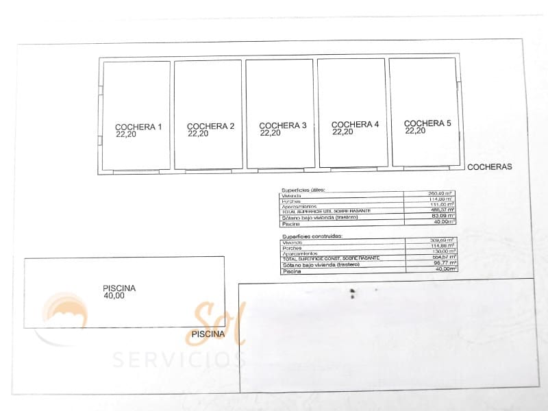 7 soveværelse Finca/Landehus til salg i Las Barracas med swimmingpool garage - € 790.000 (Ref: 8216583)