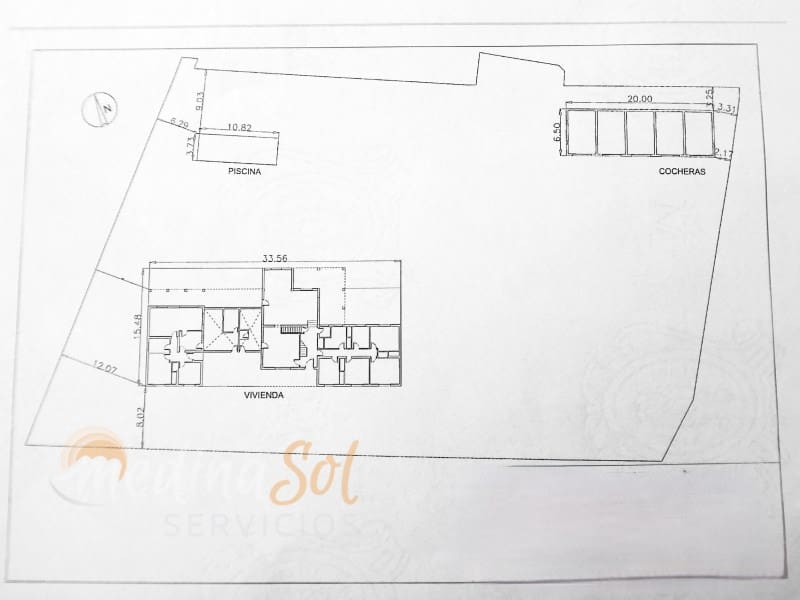 7 soveværelse Finca/Landehus til salg i Las Barracas med swimmingpool garage - € 790.000 (Ref: 8216583)